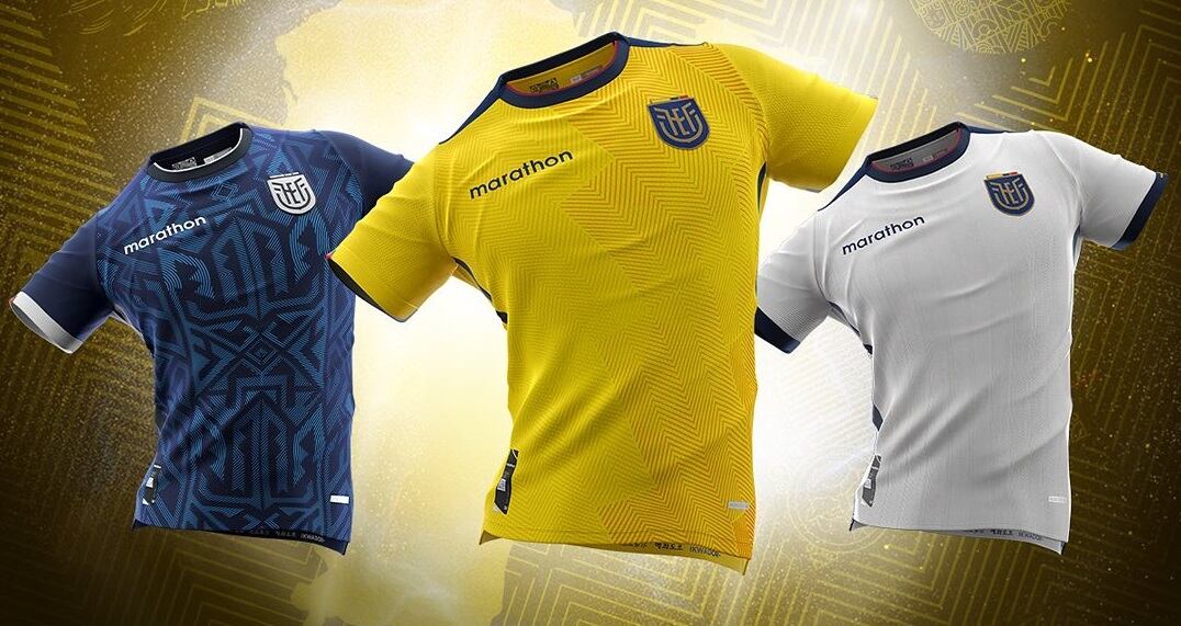 La camiseta de Ecuador