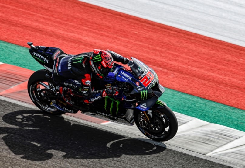 MotoGP: Quartararo comenzó adelante en Indonesia