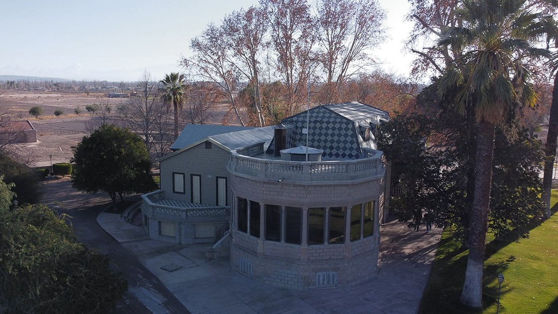 La casa de Rufino Ortega construida entre 1906 y 1907. Foto: Marcelo Rolland / Los Andes