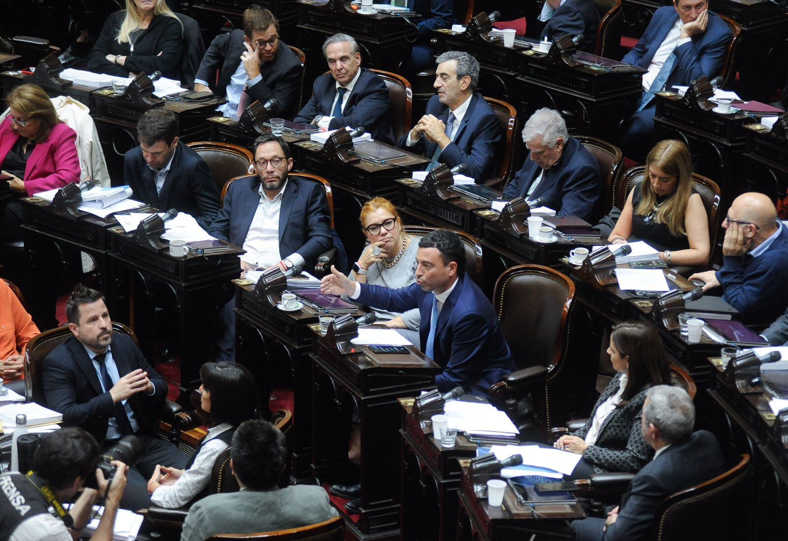 Ley Bases. Maratónica sesión en Diputados (Federico López Claro).