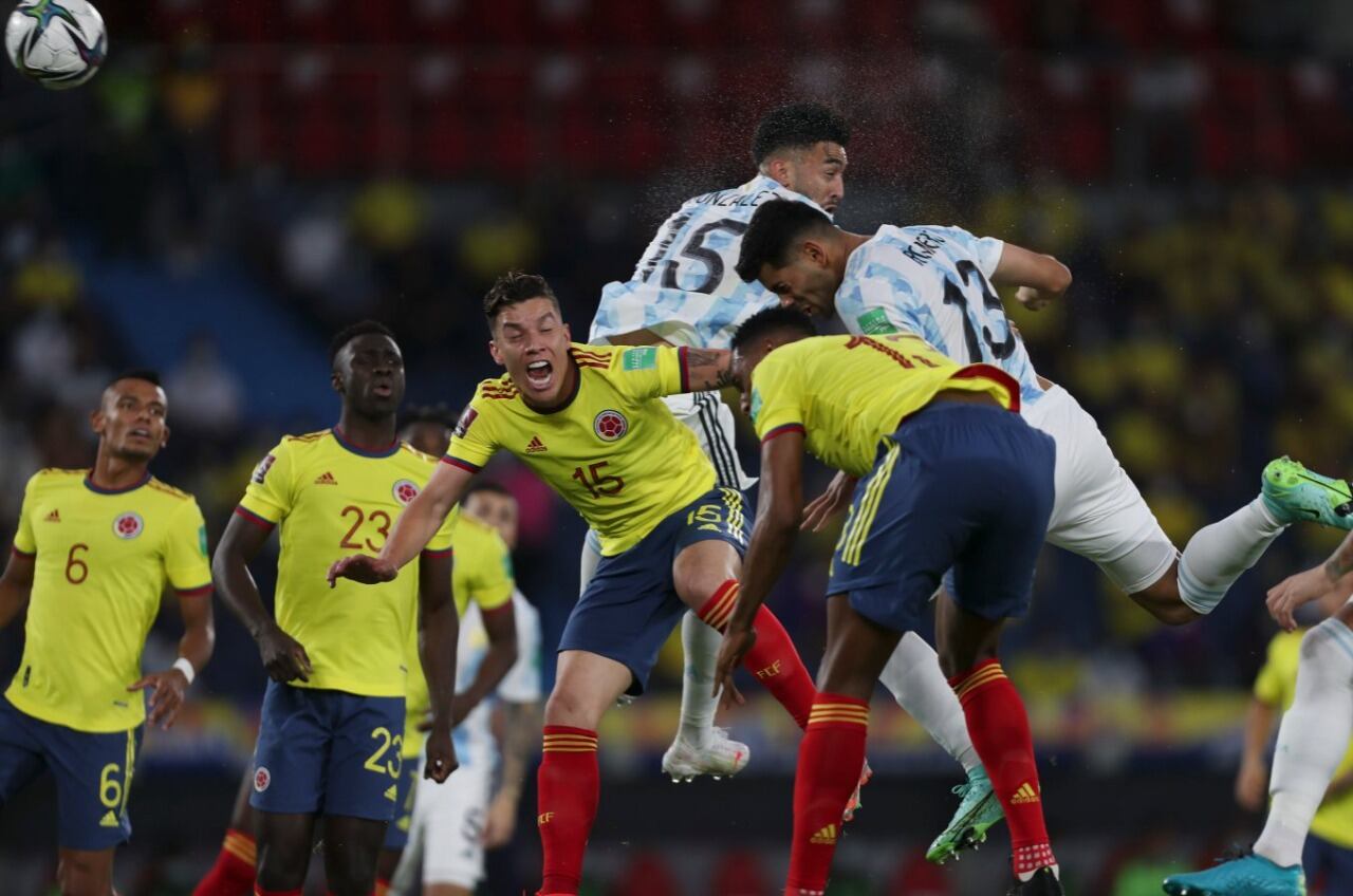 El empate 2-2 de Colombia y Argentina se vio por la TVP y TyC Sports - 