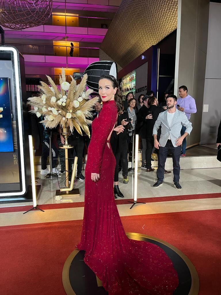 Natalia Oreiro en la alfombra roja