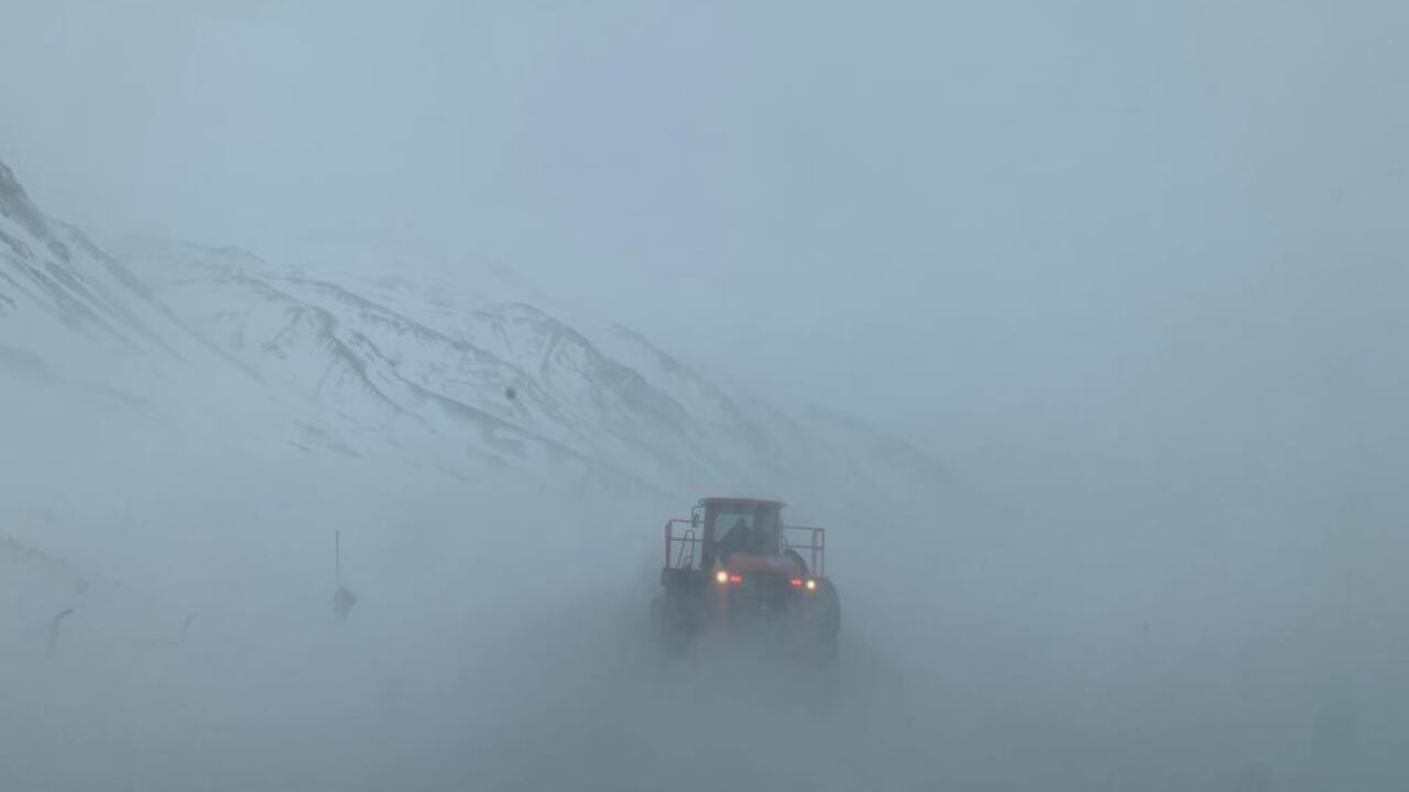 Nevadas intensas en Alta Montaña - Foto Gendarmería Nacional