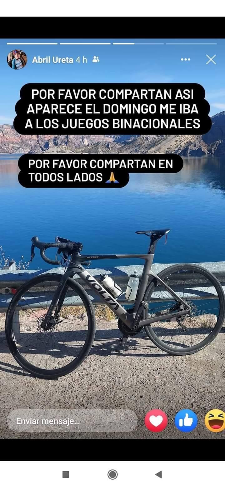 Una de las bicicletas robadas