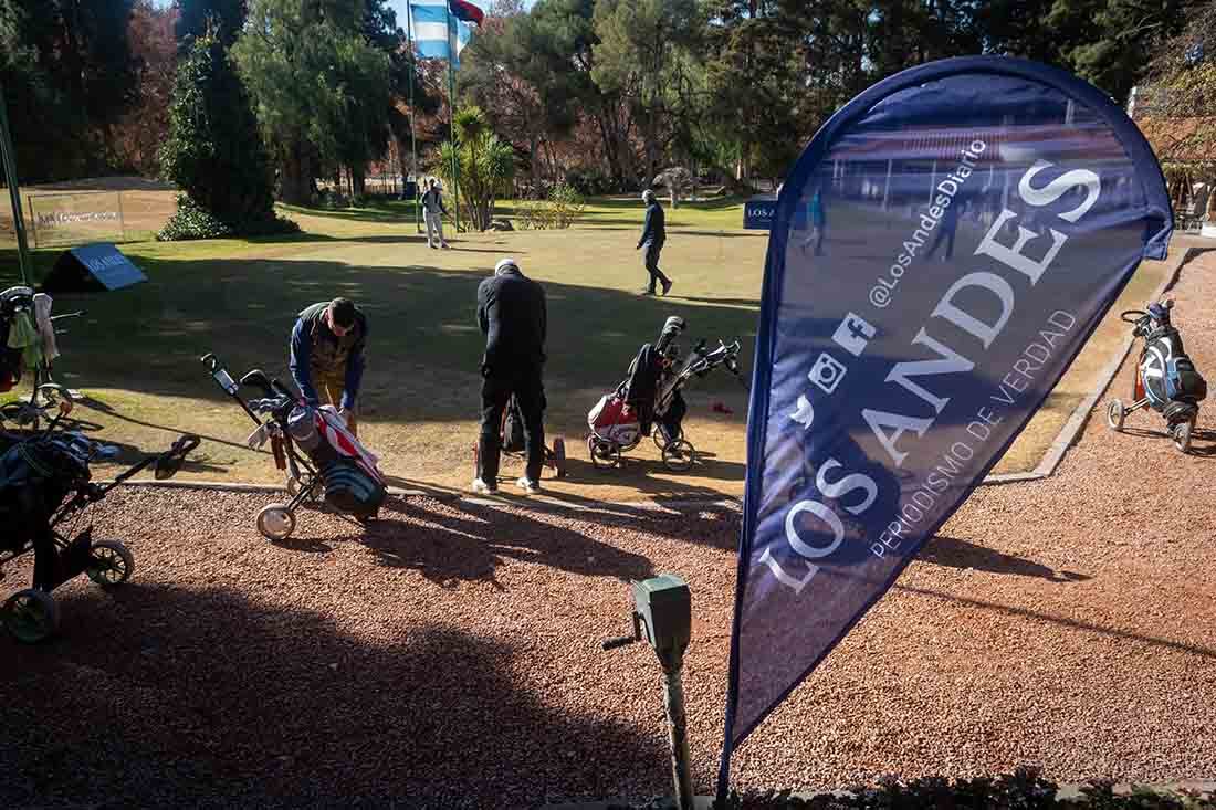 Una posta de la Copa Amistad de golf organizada por Los Andes. / Ignacio Blanco / Los Andes