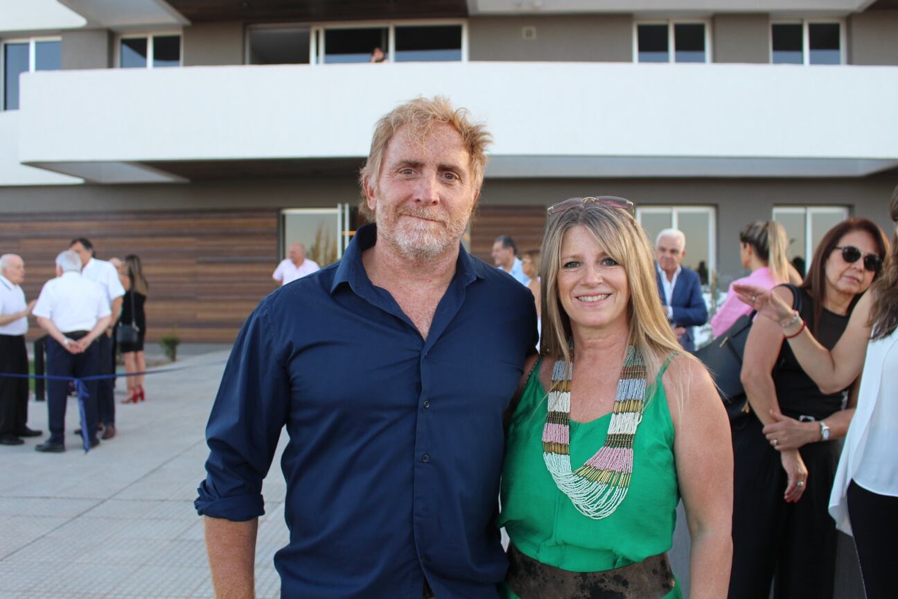 Jorge Galea y Carolina Berrini.