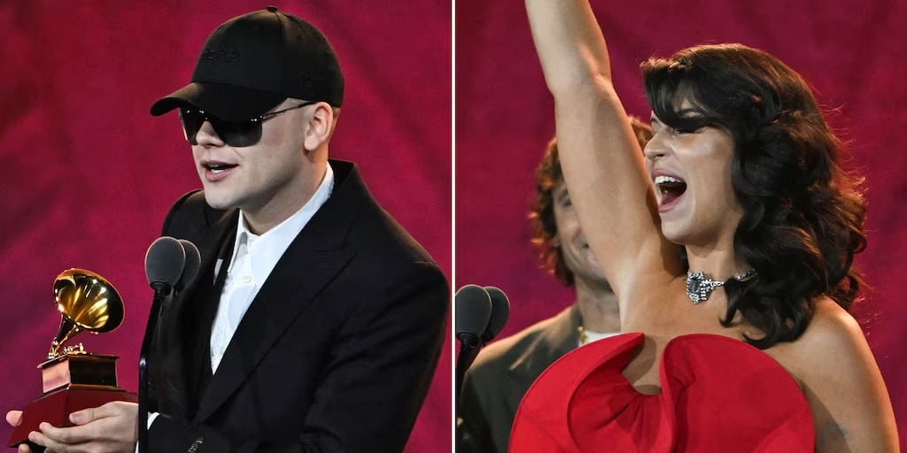 Bizarrap y Nathy Peluso en los Latin Grammy 2024: ambos recibieron premios