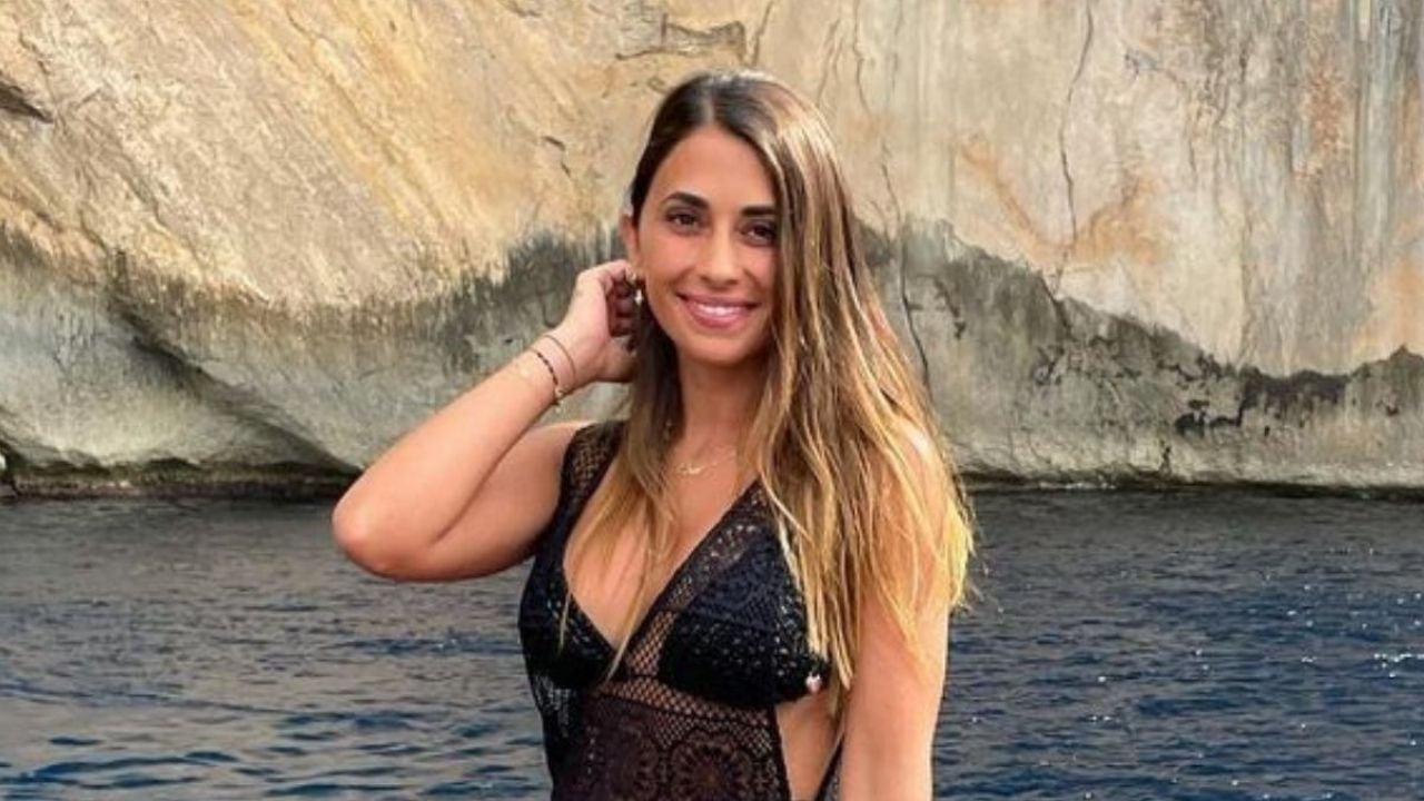 Antonela Roccuzzo lució radiante para el cumpleaños de Neymar