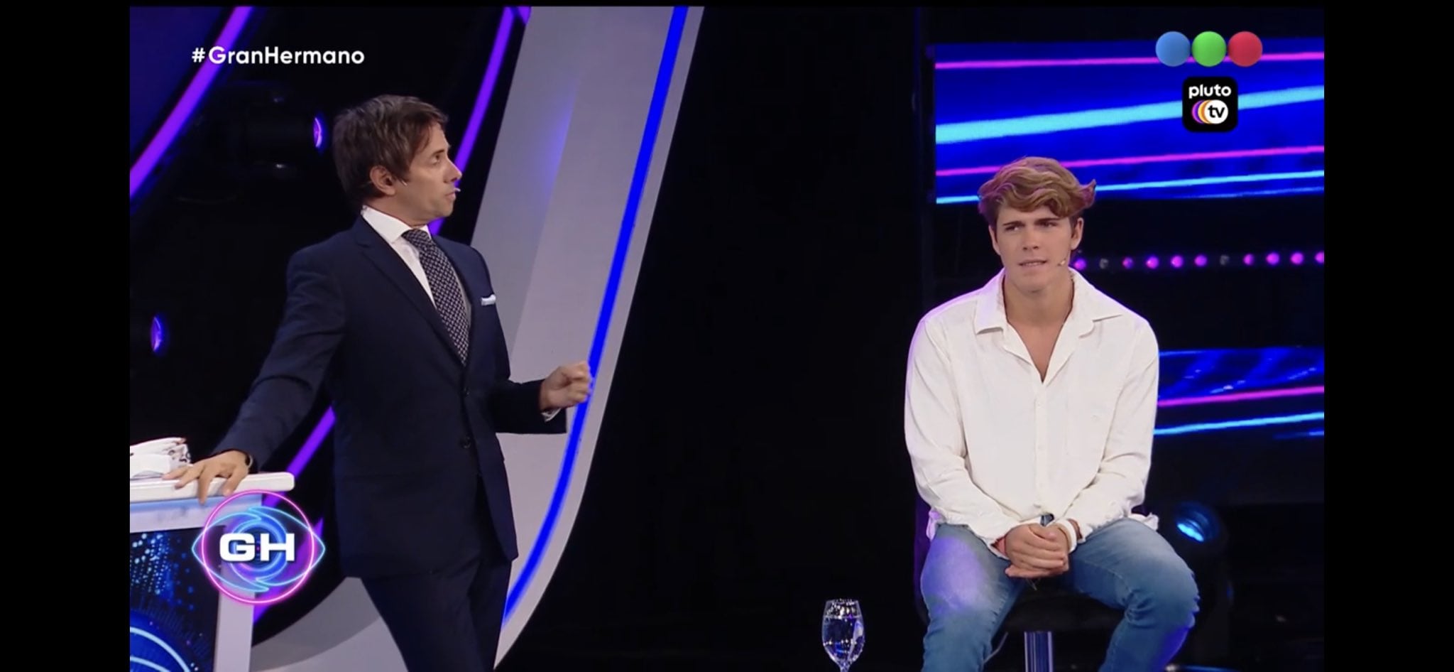 Marcos Ginocchio estuvo presente en el último debate de Gran Hermano