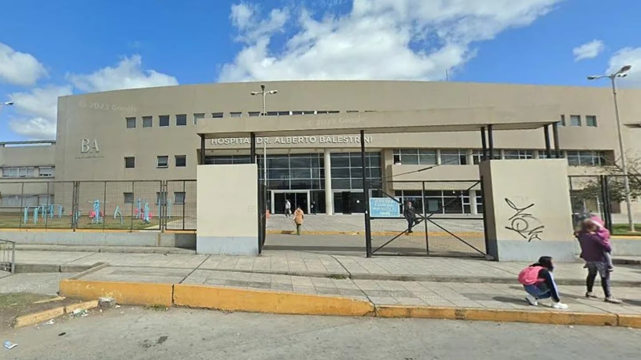 La beba llegó al hospital Balestrini de La Matanza con muerte cerebral. Gentileza: TN.