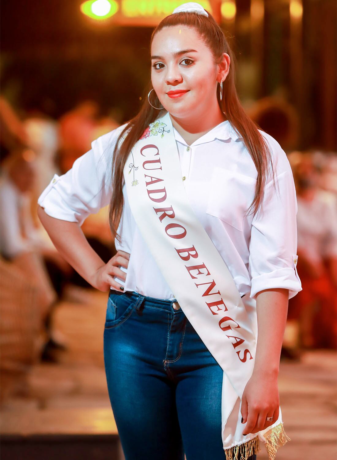 Candidatas a representantes de la vendimia por San Rafael
CUADRO BENEGAS
GIULIANA RICCI