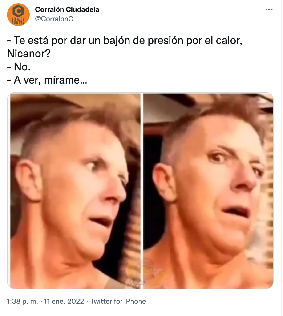 La ola de calor que afecta a todo el país generó varios memes y bromas en las redes sociales.