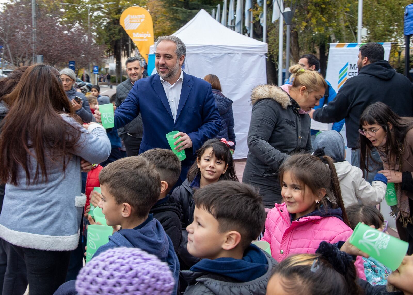 Maipú celebró el Día del Reciclaje. Foto: Maipú Municipio.