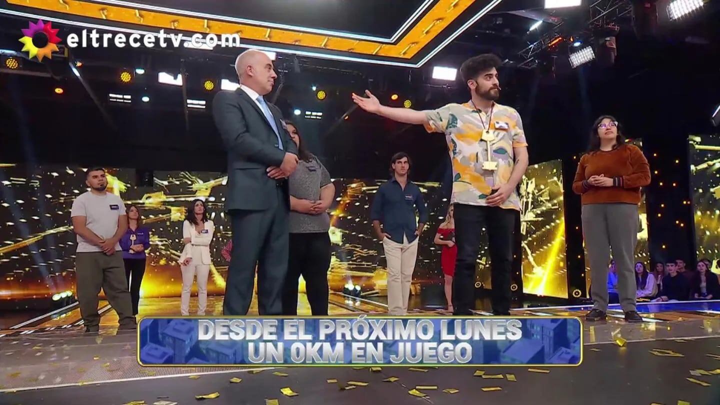 Joaquín le dio los 3 millones a Omar. Foto: captura.