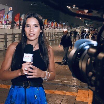 Agostina Larocca, periodista de ESPN