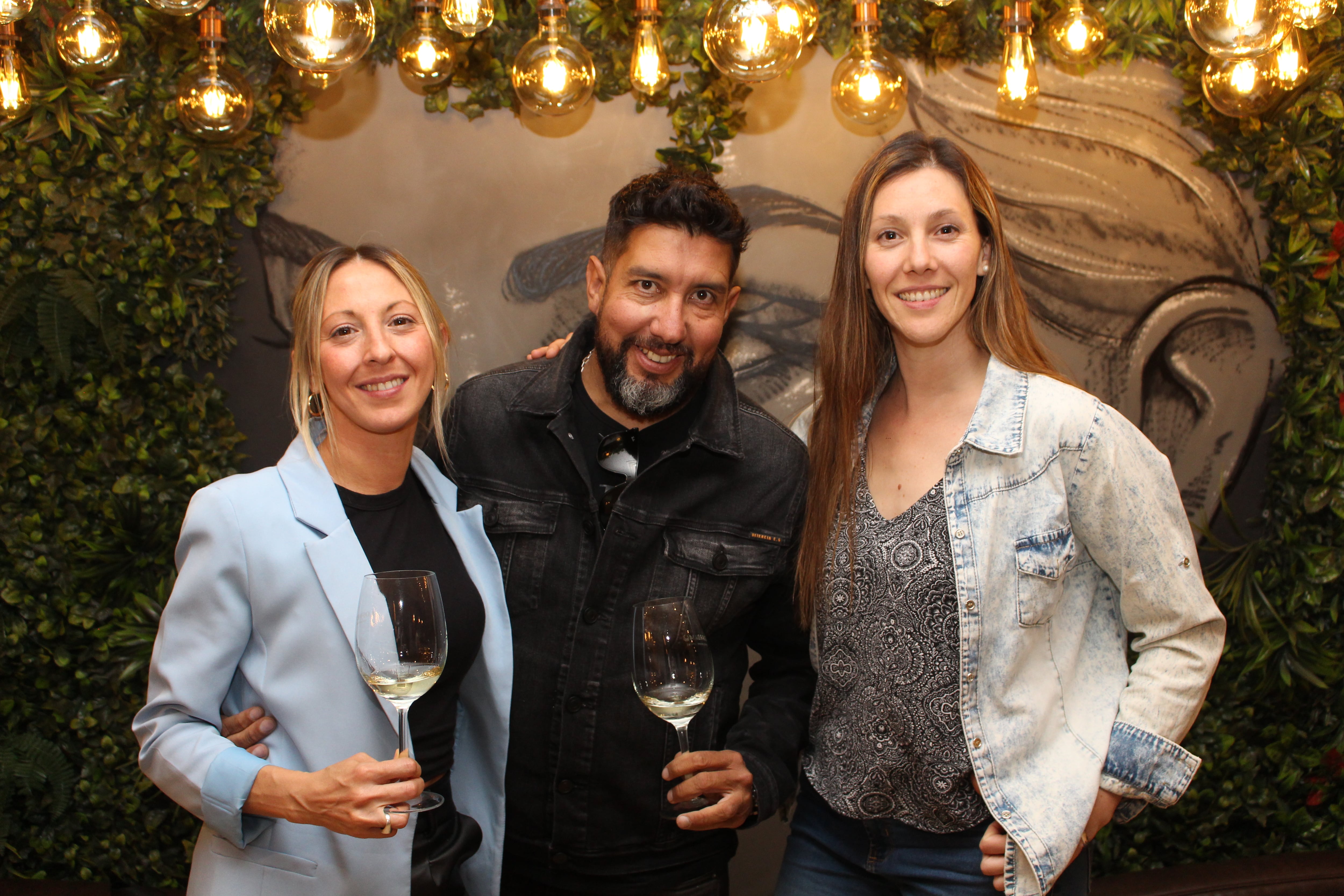 Florencia Palazzo, Pablo Acosta y María José Capomagi.