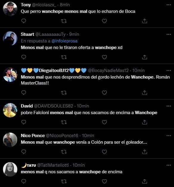 Wanchope Ábila fue tendencia en Twitter.