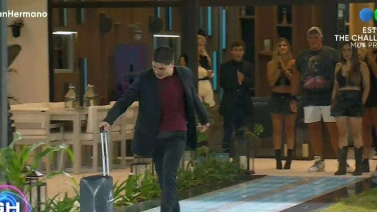 Así se fue Thiago de Gran Hermano.