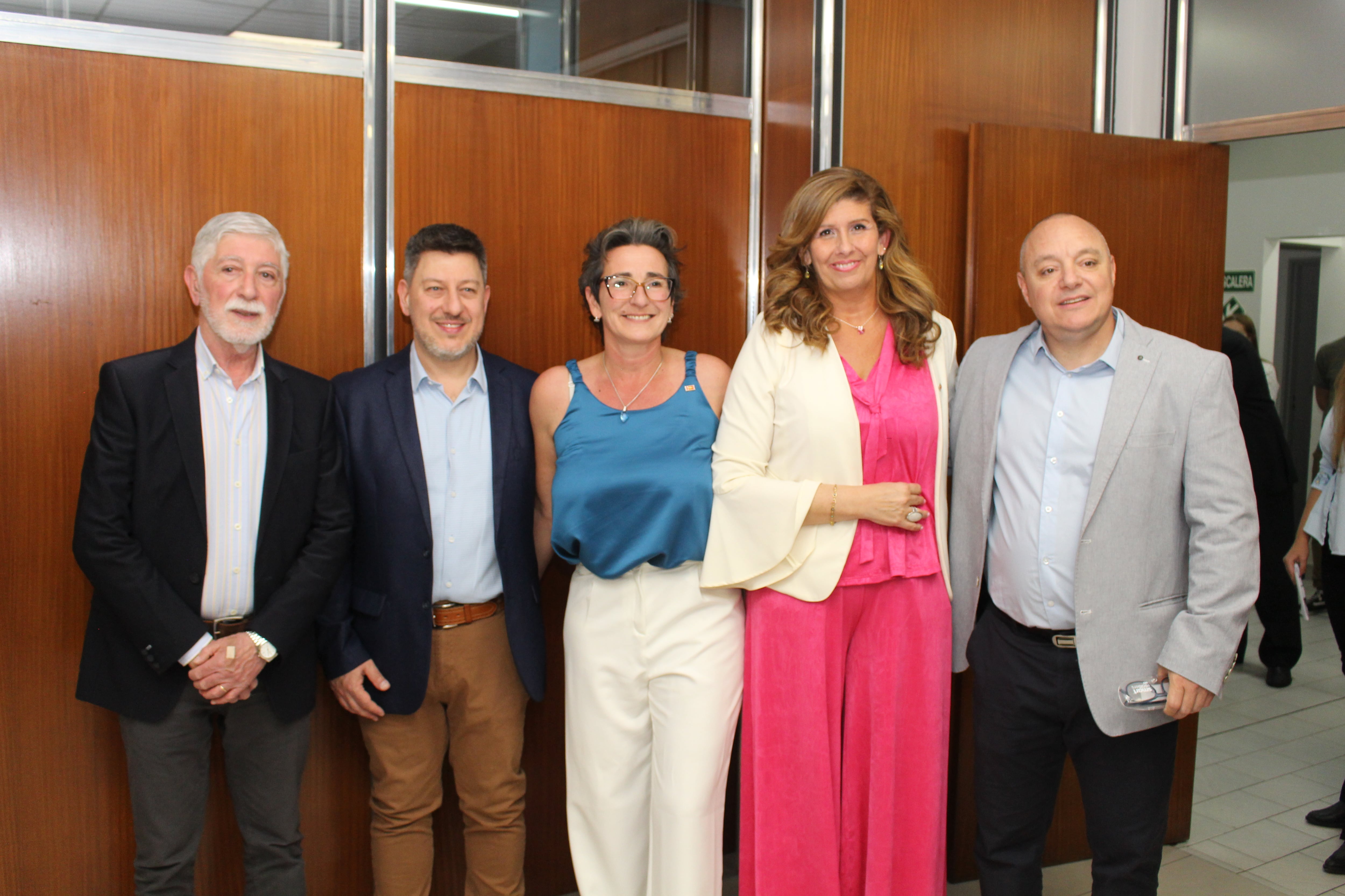 Ramon Moreno, Ignacio Femenia, María Laura Muros,  María Clara López Ríos y Ariel Battistini.