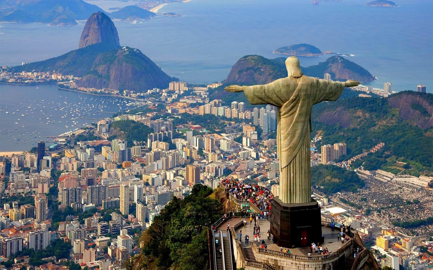 El Cristo Redentor, una de las principales atracciones turísticas de Río de Janeiro.