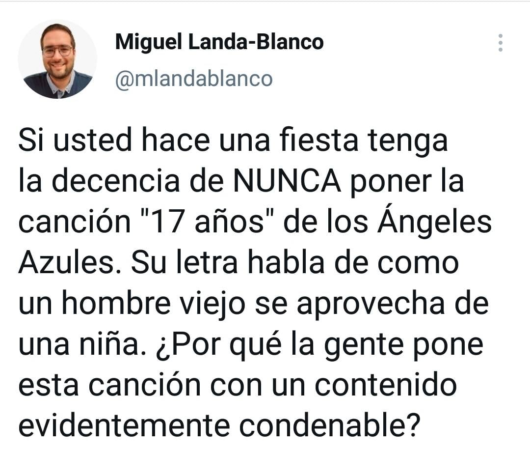 Los usuarios se mostraron a favor y en contra de cancelar una canción escrita hace más de dos décadas atrás.