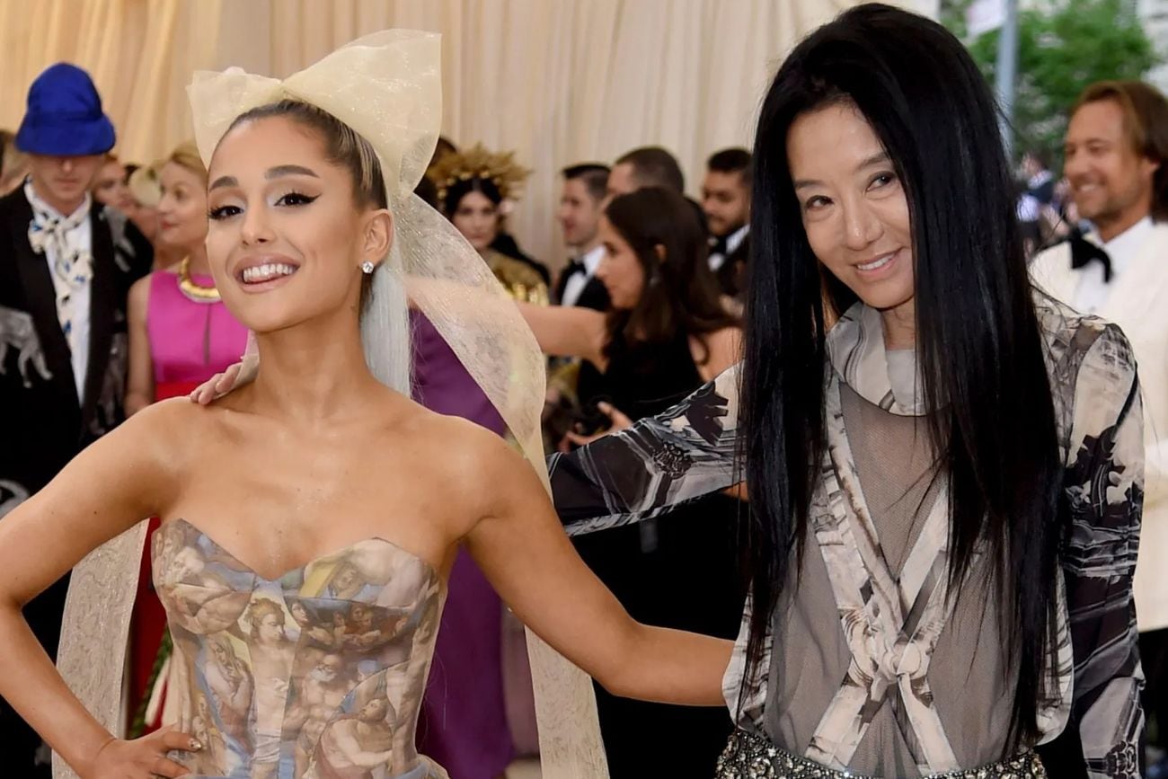 Vera Wang y Ariana Grande