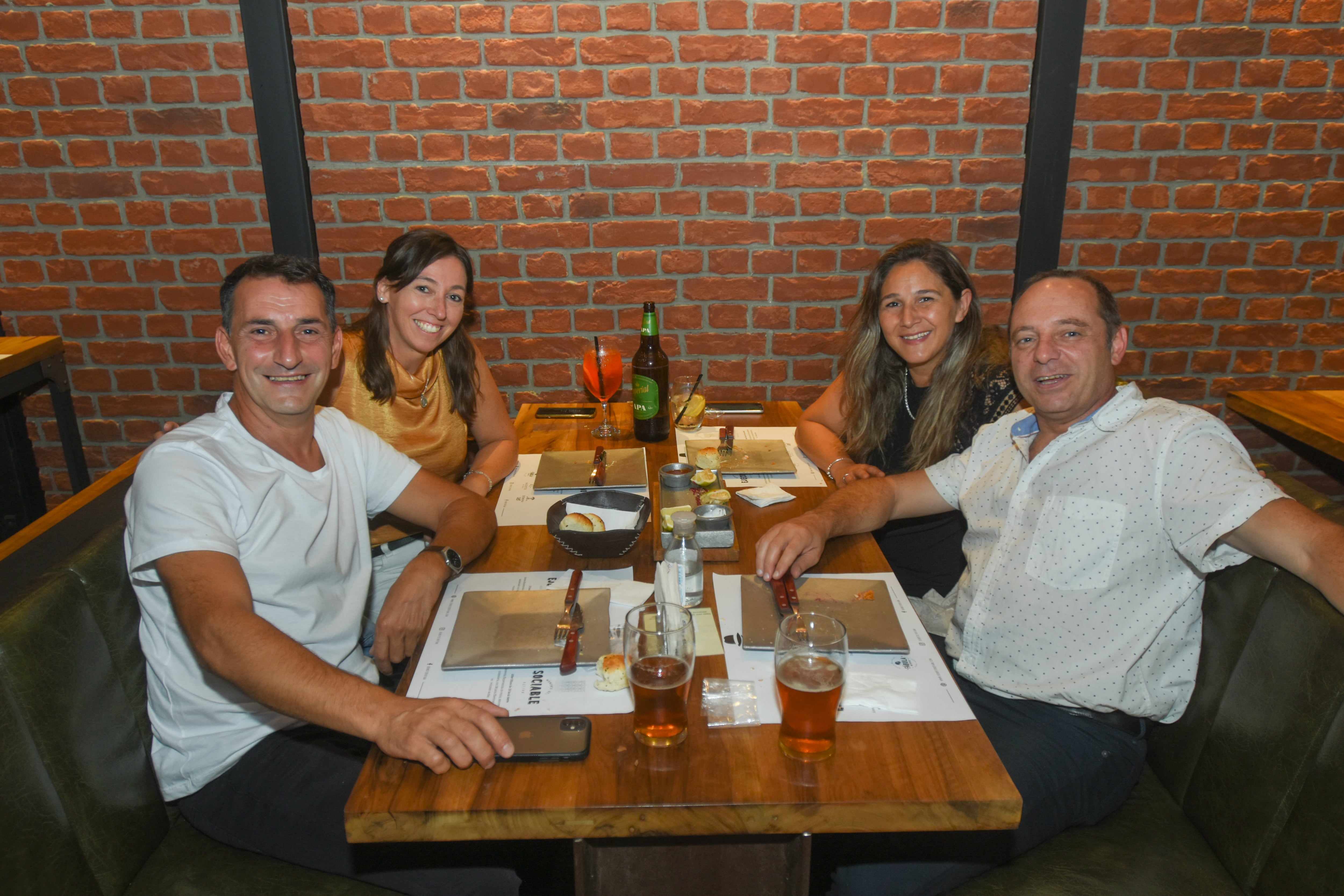 En la foto: Javier Chiappa, María Inés Di Meco, Verónica Martino y Marcelo Germanó
Foto: Nicolás Rios / Los Andes