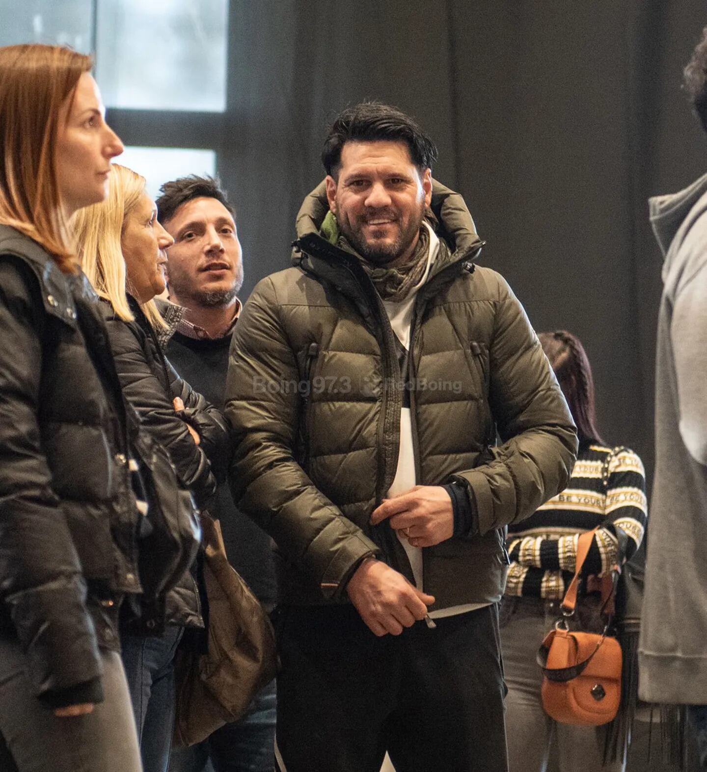 Matías, el hermano de Lionel Messi, visitó a Leda (Foto: radioboing)