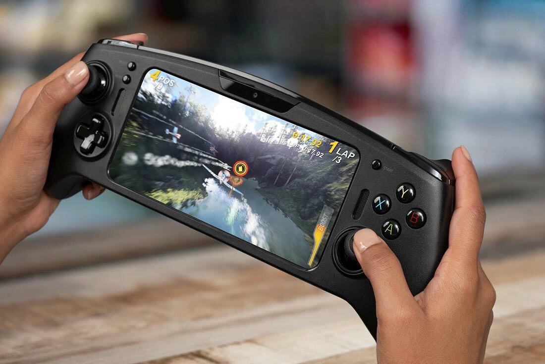 La plataforma para juegos Snapdragon G3x cuenta con cámara para los gamers que realizan streaming.