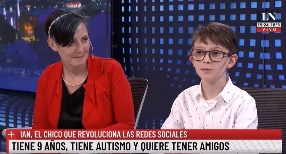 El repudiable comentario de Eduardo Feinmann que intentó ser un chiste y alteró a un chico con autismo. Foto: Captura Web