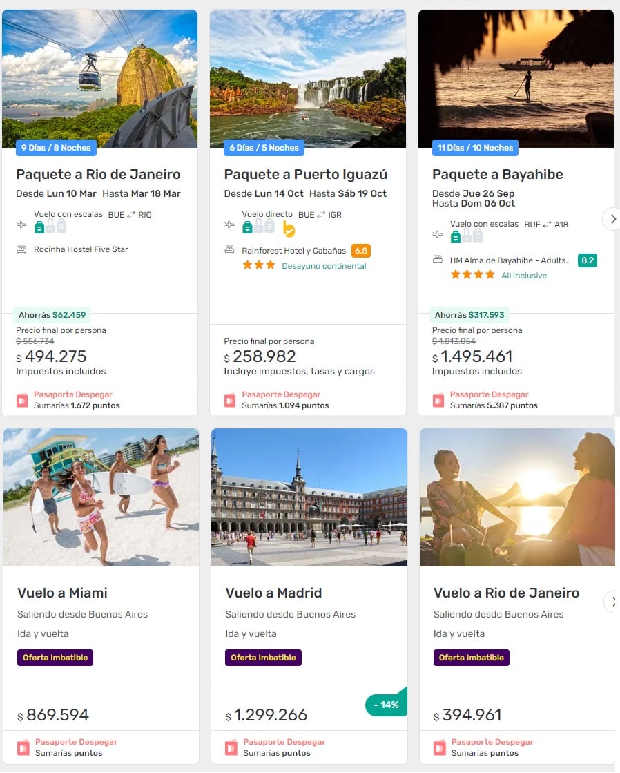 Despegar: descuentos Travel Sale 2024