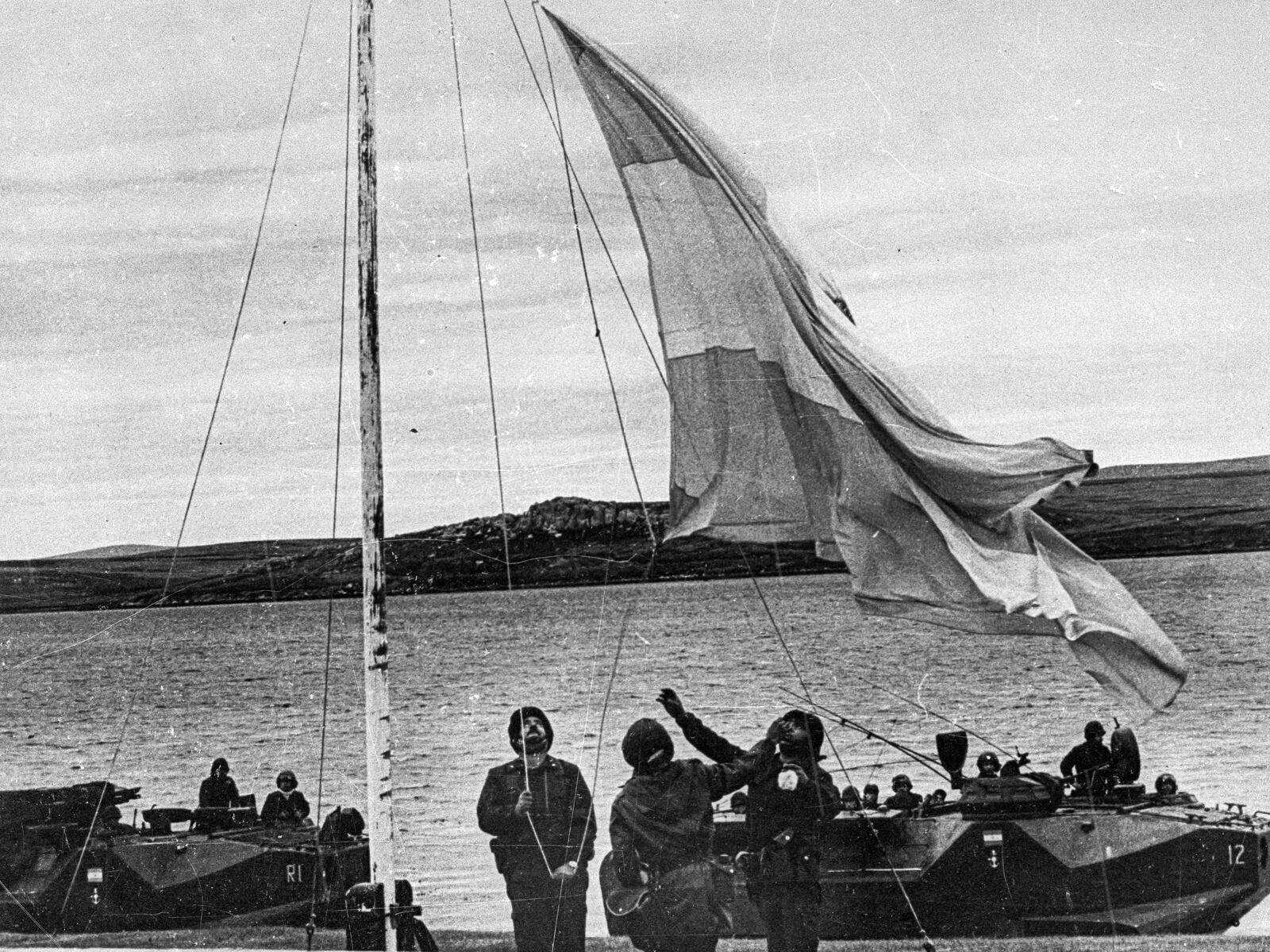 Guerra de Malvinas: cada 2 de abril se rinde homenaje a los veteranos y caídos (Foto Télam)