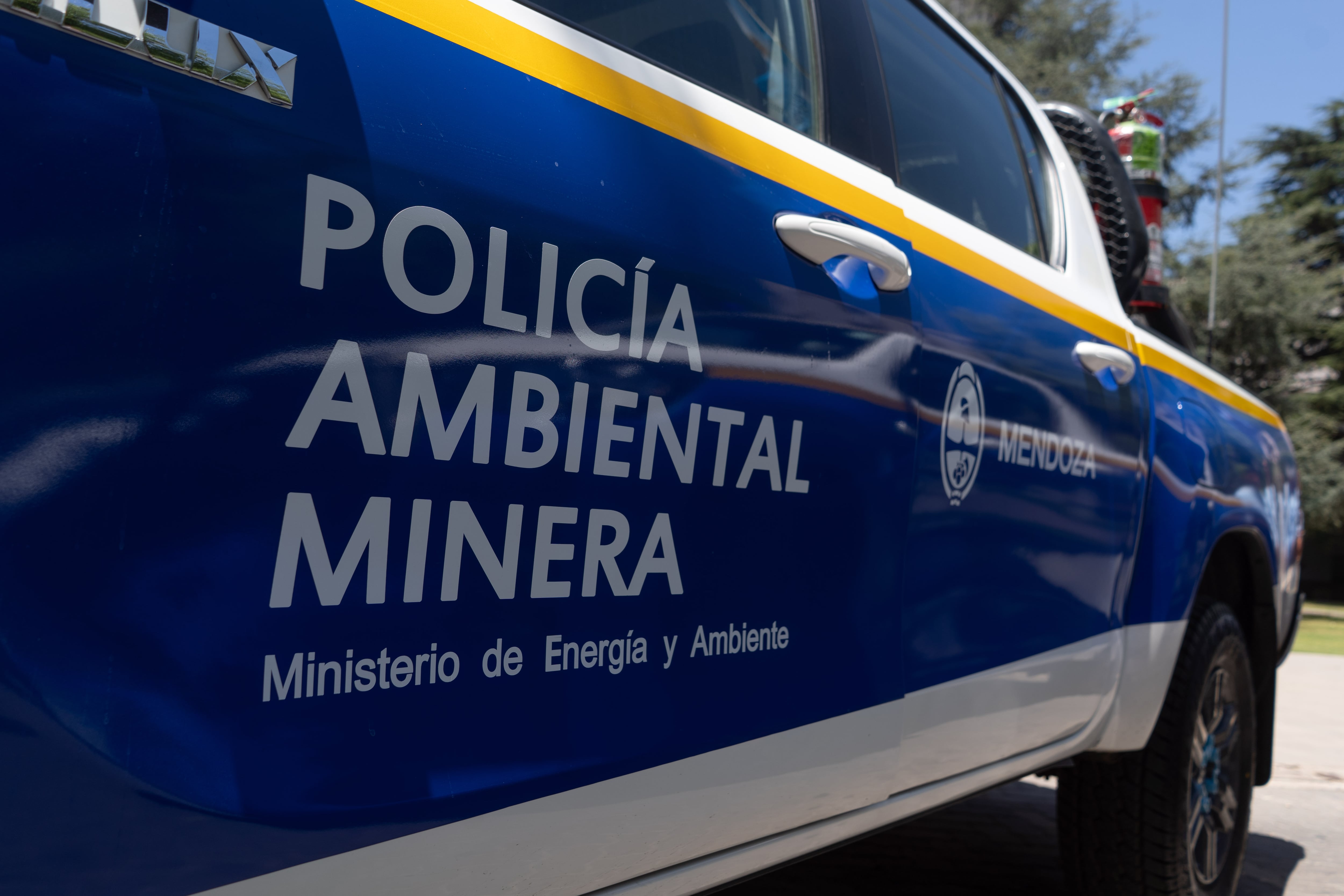 Policía Ambiental Minera en Mendoza. Prensa Gobierno