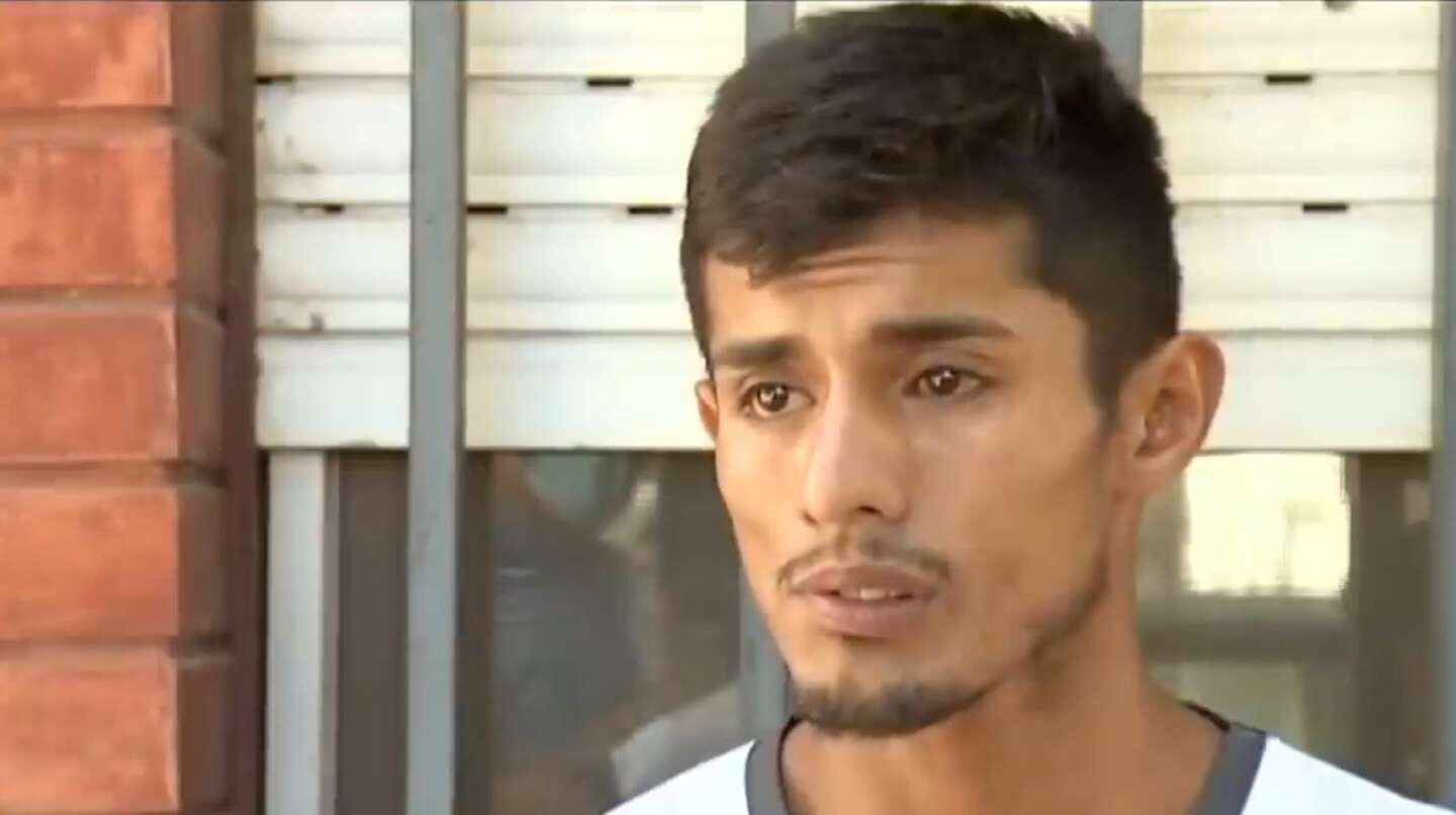 Walter, el joven que se salvó de milatro tras consumir cocaína envenenada y volvió a ser internado tras ingerir la droga otra vez.