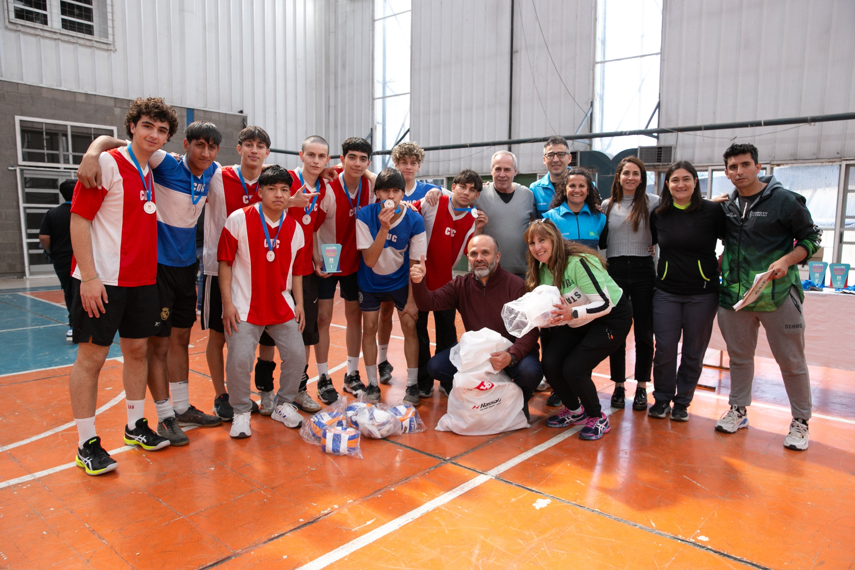 Los Intercolegiales tuvieron un gran cierre en el Gimnasio N°3