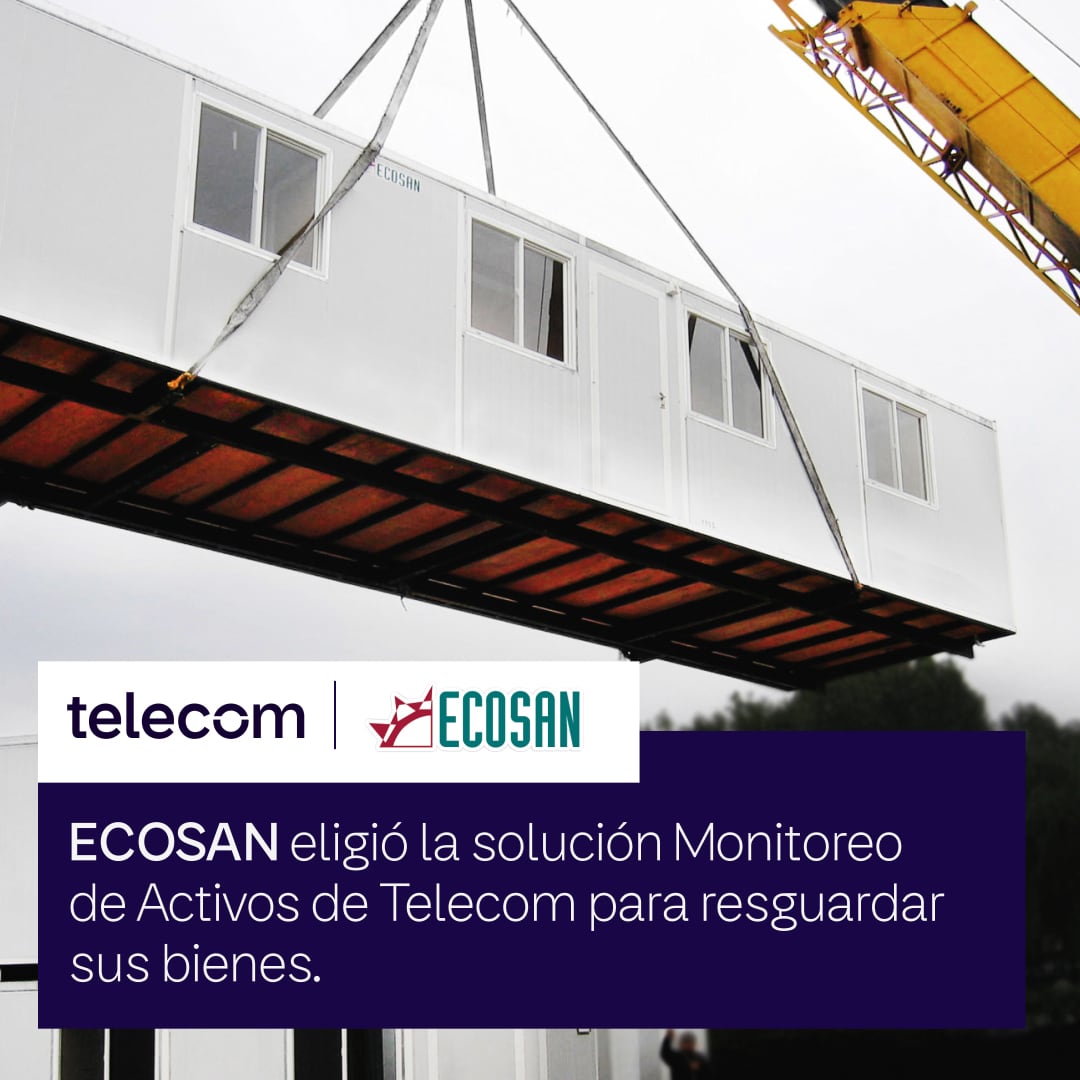 Telecom brinda soluciones tecnológicas a la empresa Ecosan.