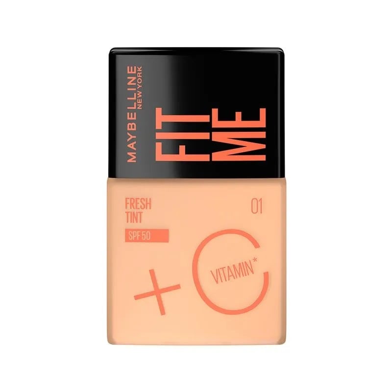 Base Líquida Maybelline Fit Me Fresh Tint Spf 50.