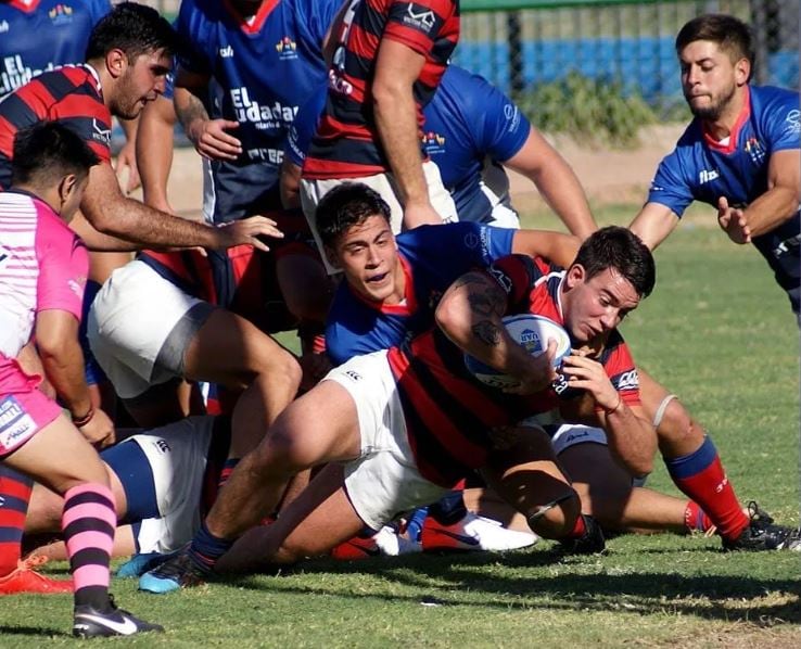 Regional de rugby. Los Tordos lideran la Copa de Oro. Teqüe y Marista lo persiguen./Gentileza de Rugby de Cuyo