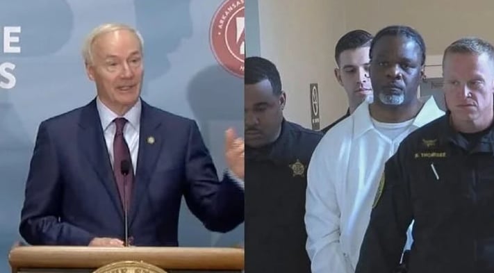 El gobernador de Arkansas, el republicano Asa Hutchinson, defendió la ejecución de Lee