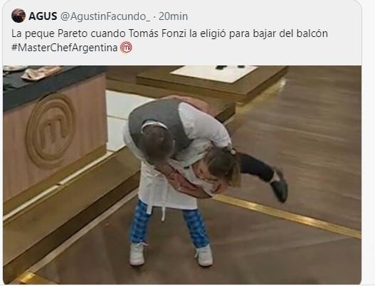 Masterchef Celebrity 3: la última gala de eliminación dejó memes de Tomás Fonzi con la Peque Pareto y alivio en varios famosos