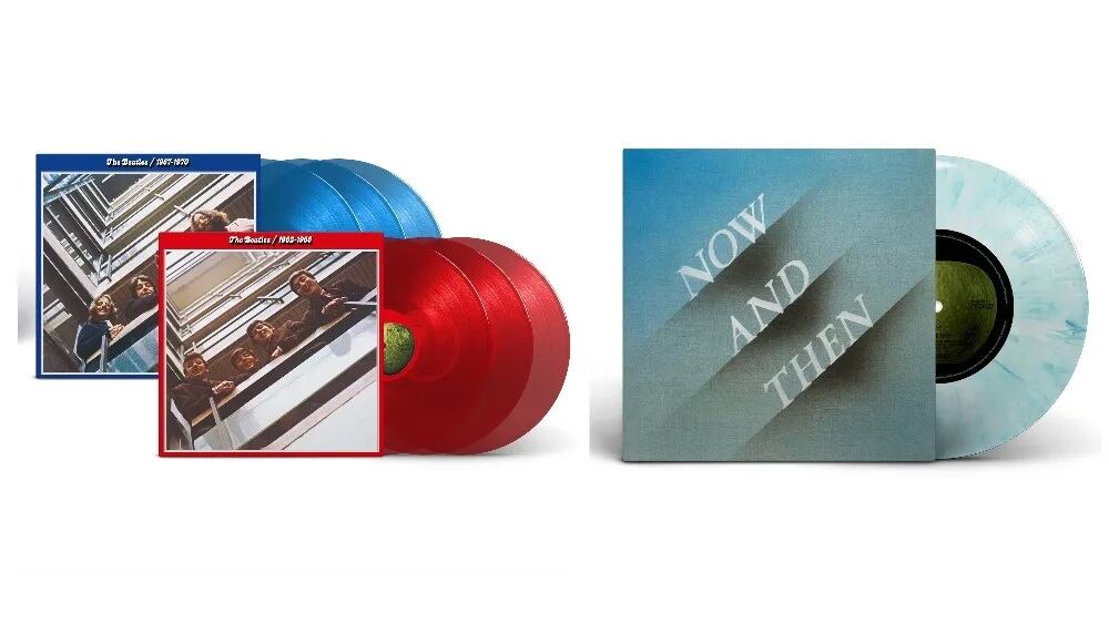 Lanzamientos de The Beatles: versión actualizada de "The Red Album"  y "The Blue Album" + el tema inédito "Now and Then"