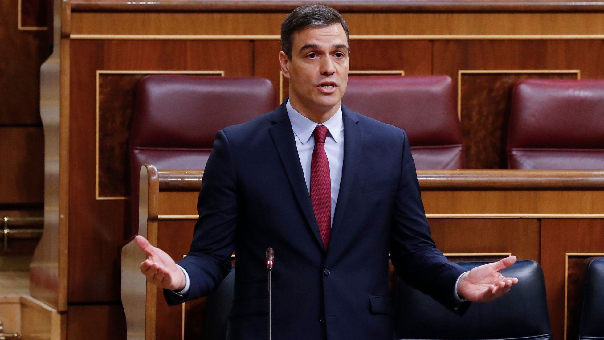 Pedro Sánchez, presidente del gobierno de España.