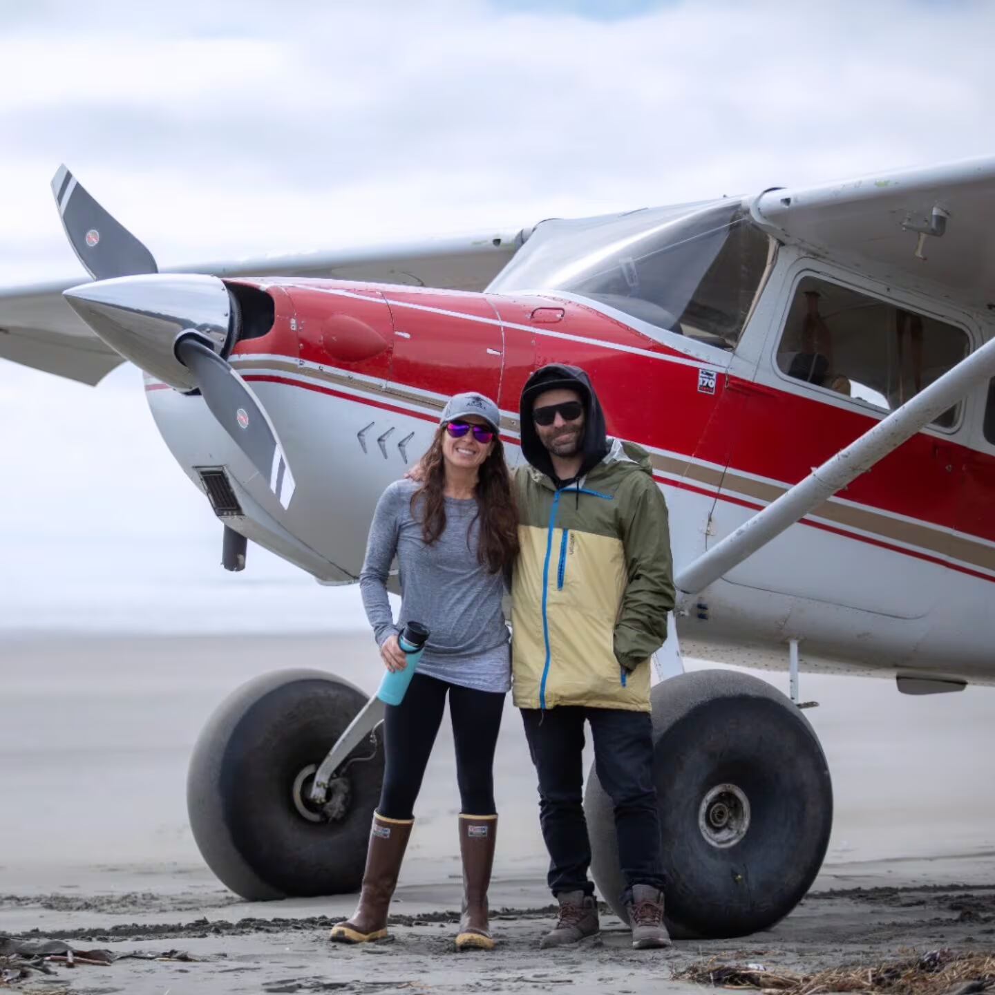 Patagonian Bush Pilots es la empresa del joven que está bien equipada y cuenta con su propia flota de naves. Gentileza: Instagram: @patagoniabushpilots