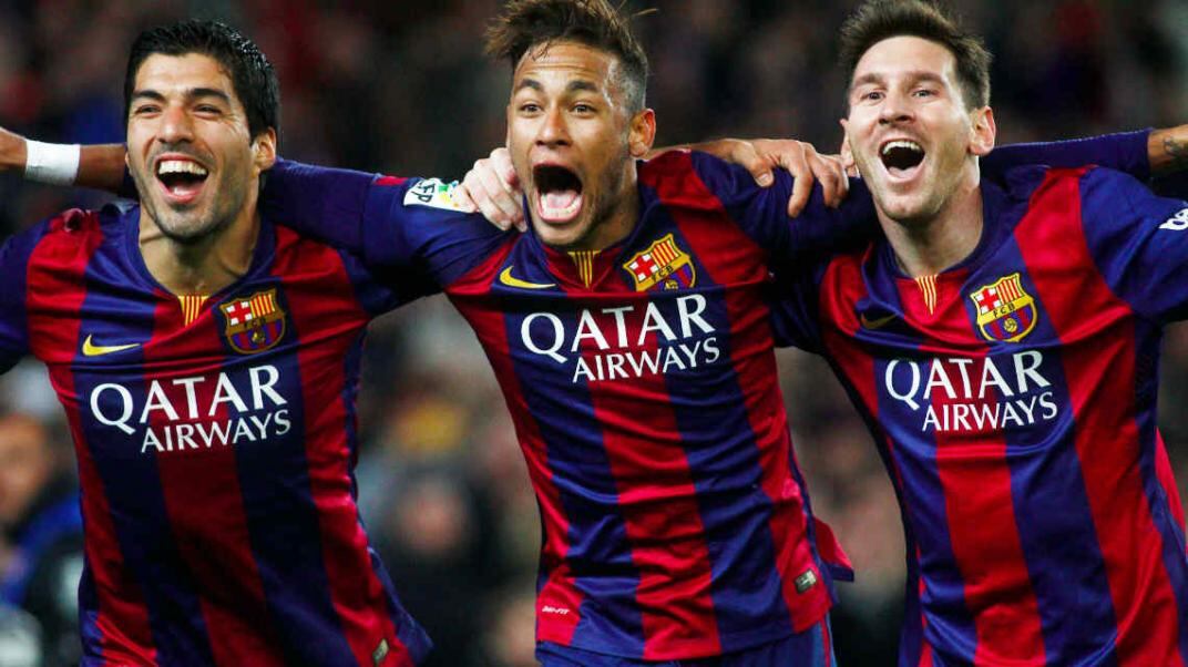 El tridente MSN, uno de los mejores de la historia del fútbol, según el DT del Barsa. (Foto: AP) 