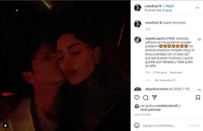 Coti Sorokin confirmó que la relación con Cande Tinelli sigue intacta