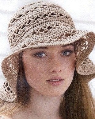 Gorrito de crochet.