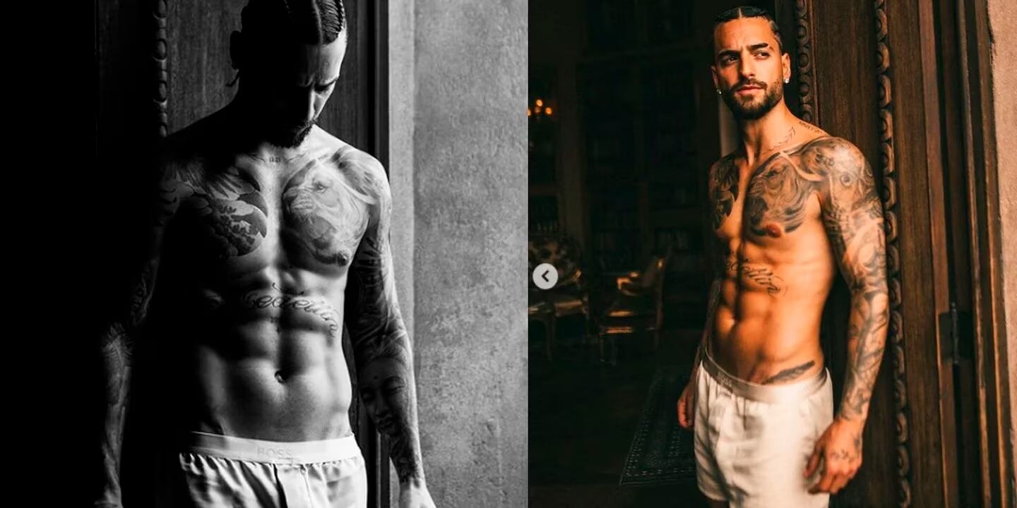 Maluma mostró como cambió su físico tras haberse dejado estar.