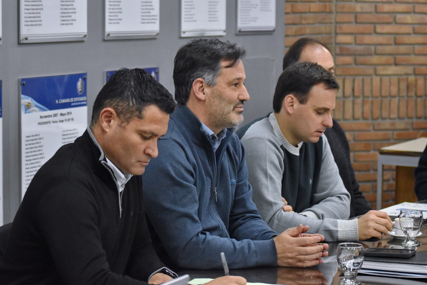 Gustavo Cantero, titular del IPV, en la Legislatura. Foto: Prensa Diputados