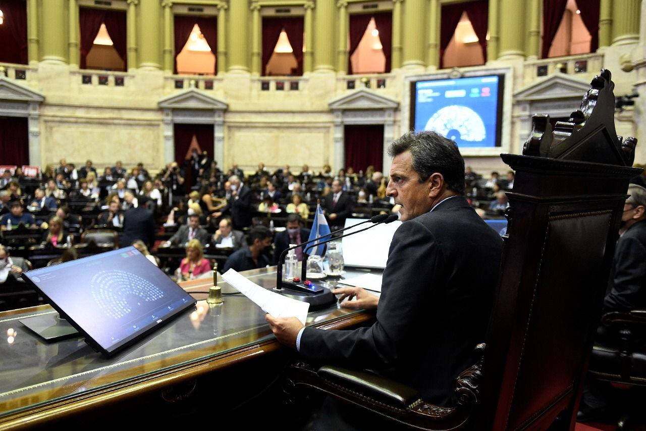 Sergio Massa sobre el acuerdo con el FMI aprobado en Diputados