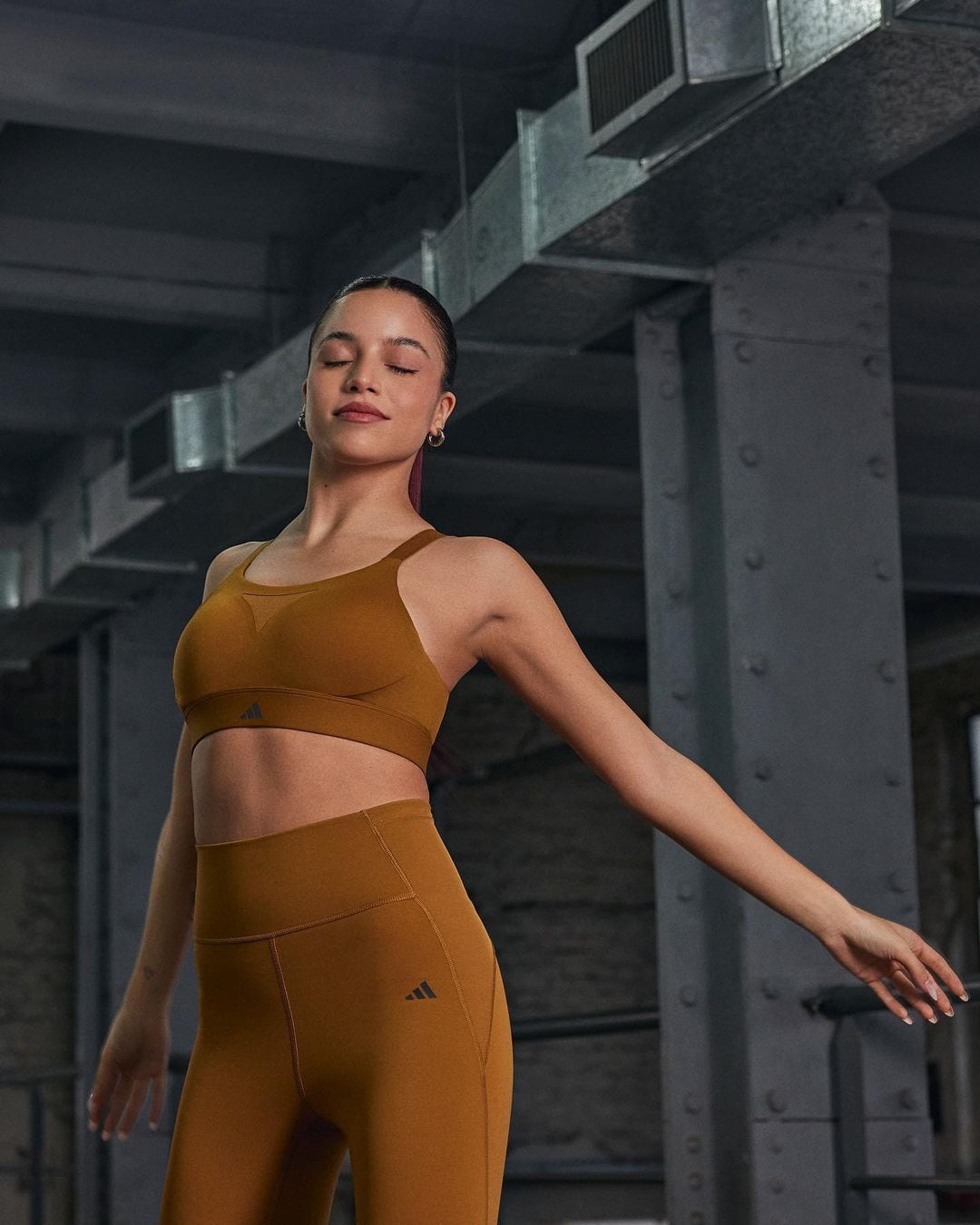 Emilia es la nueva modelo de Adidas.